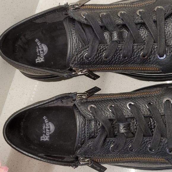 Unisex DR MARTENS leather sneakers (W10-M8) - Picture 5 of 10